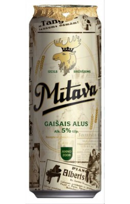 Mitava Light Beer Can