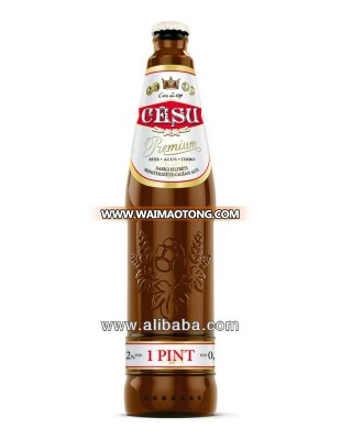 Light beer "Cesu Premium"